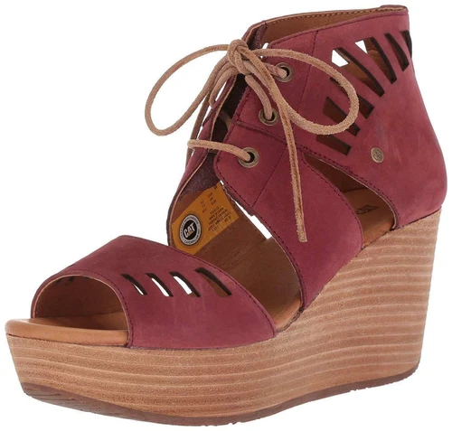 Cat Footwear Women's Alma Wedge Sandal, Puritan, 8 M US