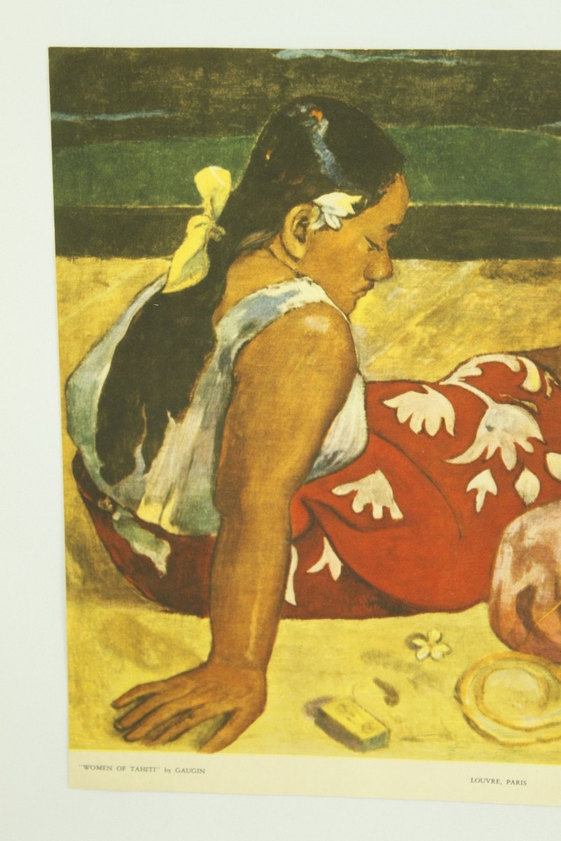 Women of Tahiti Gaugin 1937 Vintage Art Print | eBay