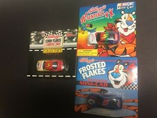 Set of 3 Kellogg's Frosted Flakes Promo NASCAR Car 5 1993 1997 1999 1/64 Scale
