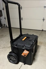 RIDGID 2.0 Pro Gear System 25" All Terrain Rolling Tool Cart Organizer Tool Box