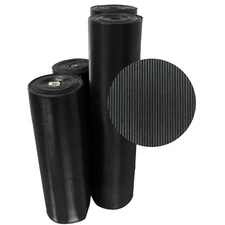 Heavy Duty Rubber Flooring Roll Thickened Protector Mat for Garage Warehouse Gym