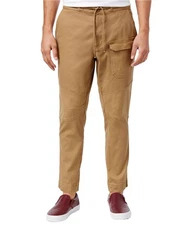 American Rag Mens Reverse Pieced Stretch Jogger Casual Pants, Brown, X-Large