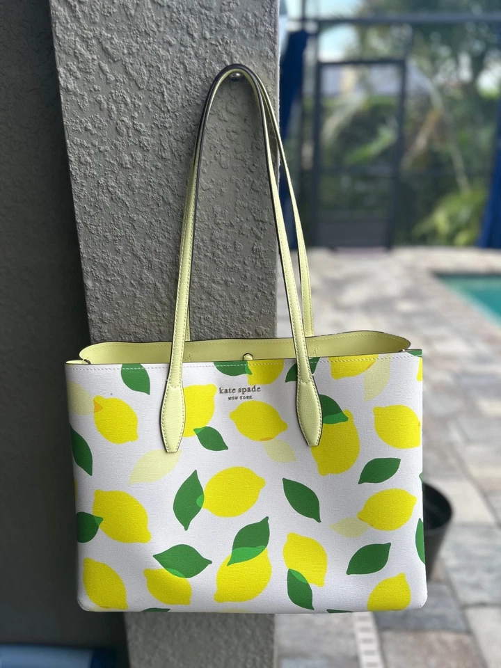 Kate Spade New York All Day Lemon Tote - Image 3 of 4