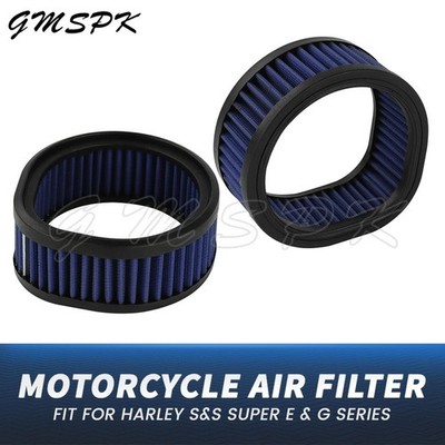 Motorrad Luftansaugfilter passend für Harley Modell S&S Super S & S E & G Vergaser Auto