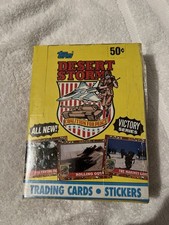 1991 Topps Desert Storm Victory Series Trading Cards 36ct Full Box Unopened