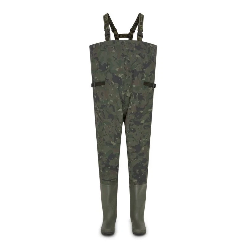Trakker N2 Camo Chest Waders Nylon PVC Fishing Wader + Wader Bag All Sizes
Opens in a new window or