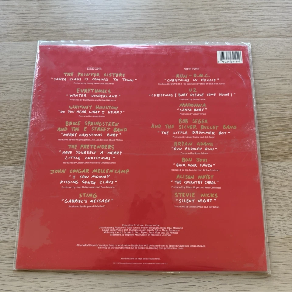 🎅Various A VERY SPECIAL CHRISTMAS 1987 12" Vinyl Record New Sealed Hype Sticker - Image 3 of 3