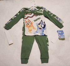 NWT Bluey Pajamas PJs 4PC Pajama Set Toddler Boy GIrl Unisex