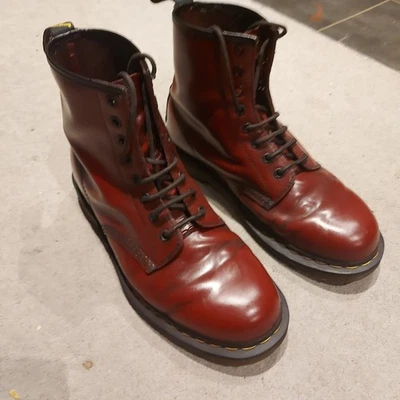 Dr. Martens 1460 Cherry Red Patent Vegan UK 5 EU 38