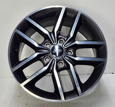 2017-2022 Jeep Grand Cherokee Wheel Rim 18x8 Aluminum Gray Painted Pockets Oem 2017-2022 Jeep Grand Cherokee Wheel Rim 18x8 Aluminum Gray Painted Pockets Oem