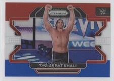 2022 Panini Prizm WWE Red White & Blue Prizm The Great Khali #80 0w6