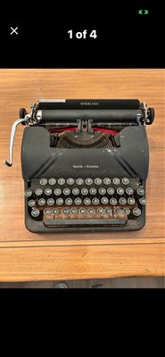 Vintage L.C. Smith Corona Typewriter Floating Shift   Antique Manual