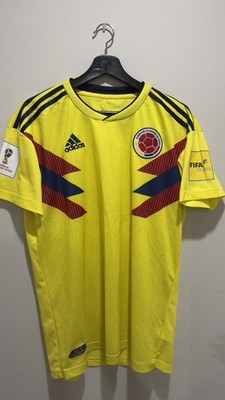 adidas Colombia National Team Soccer Jersey Yellow FIFA World Cup Russia 2018