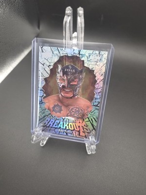2022 Upper Deck AEW Rey Fenix BREAKOUTS SP Insert! No. BO-13.