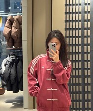 2026 Adidas Originals Ctt Snake Year Limite Chinese Stand Collar Casual Jacket