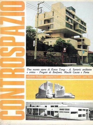 Ein aktuelles Werk von Kenzo Tange - A. Sartoris Architekt und Kritiker - Projekte d