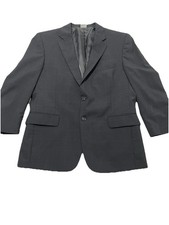 Jos. A. Bank Men's Classic Gray Blazer Two-Button Suit Jacket 42 SH