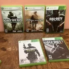 Xbox 360 Games Lot Of  5: Call Of Duty Black Ops Modern Warfare