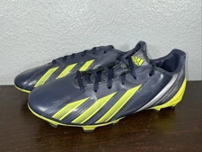 Adidas F10 TRX FG Q22107 Men’s Size 7 Gray Yellow Soccer/Football Cleats