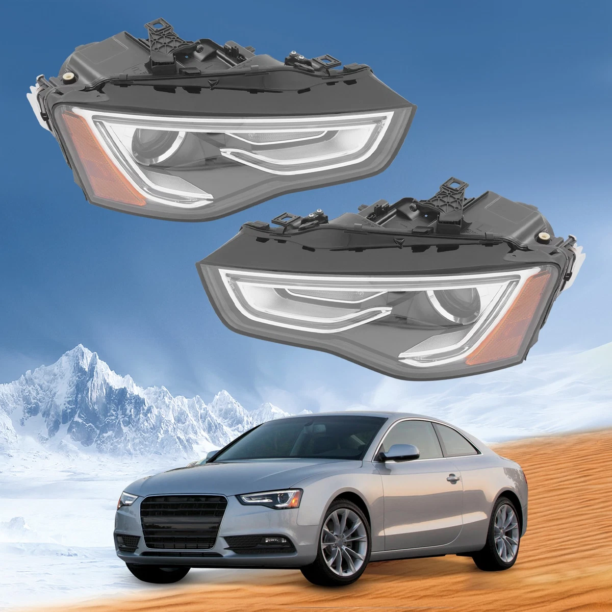 Headlights for Audi A5 Quattro for sale | eBay