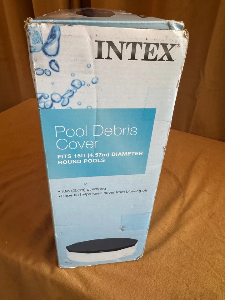 Intex 15-Foot Round Easy Set Pool Debris Cover #28023E for above ground New - Image 2 of 3