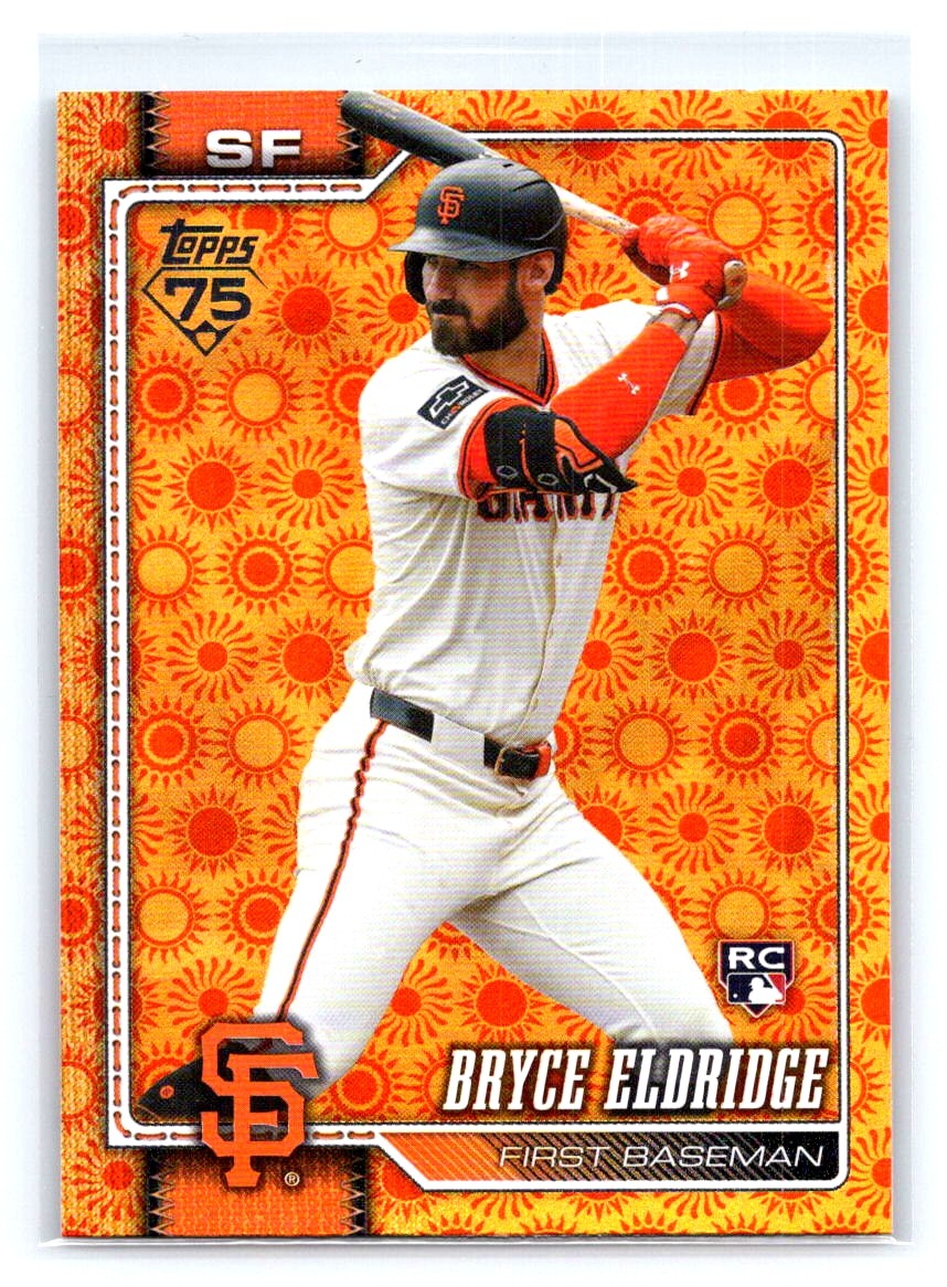 2026 Topps #406 Bryce Eldridge Holiday