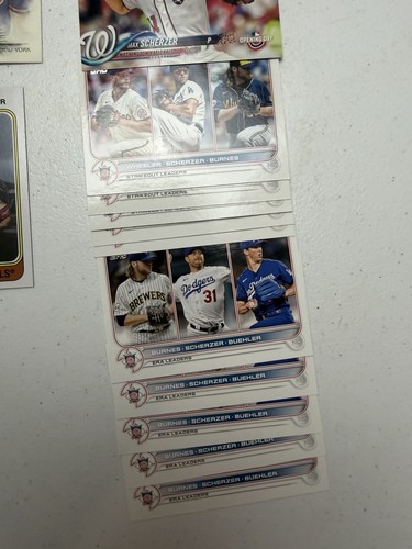 MAX SCHERZER MLB BASEBALL LOT OF 100 CARDS COMBINE SHIPPING - 第 10/13 張圖片