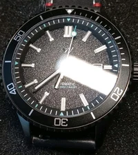 Welly Merck 200M Miyota Automatic 42mm Dive Watch w/Helium Relief Valve 