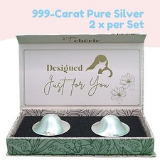 The Original Silver Nursing Cups - Nipple Shields for Nursing Newborn - Newbo...