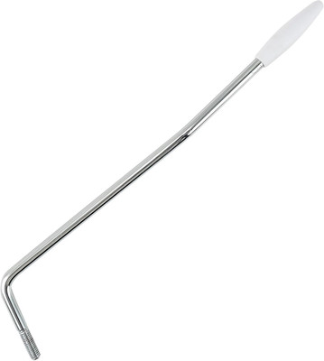 Wilkinson M Series 5mm Steel Tremolo Arm for Fender Strat, Chrome/White Tip