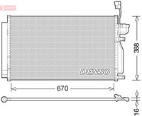 Kondensator Klimaanlage Denso DCN15002 FüR C100 Captiva L07 Chevrolet Antara 4X4