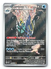 Clawitzer 141/132 Mega Evolution Holo Illustration Rare IR Pokemon Card NM