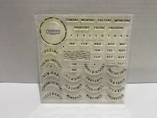 Close To My Heart My Acrylic Unmounted Stamp Set D1262 Express Postage