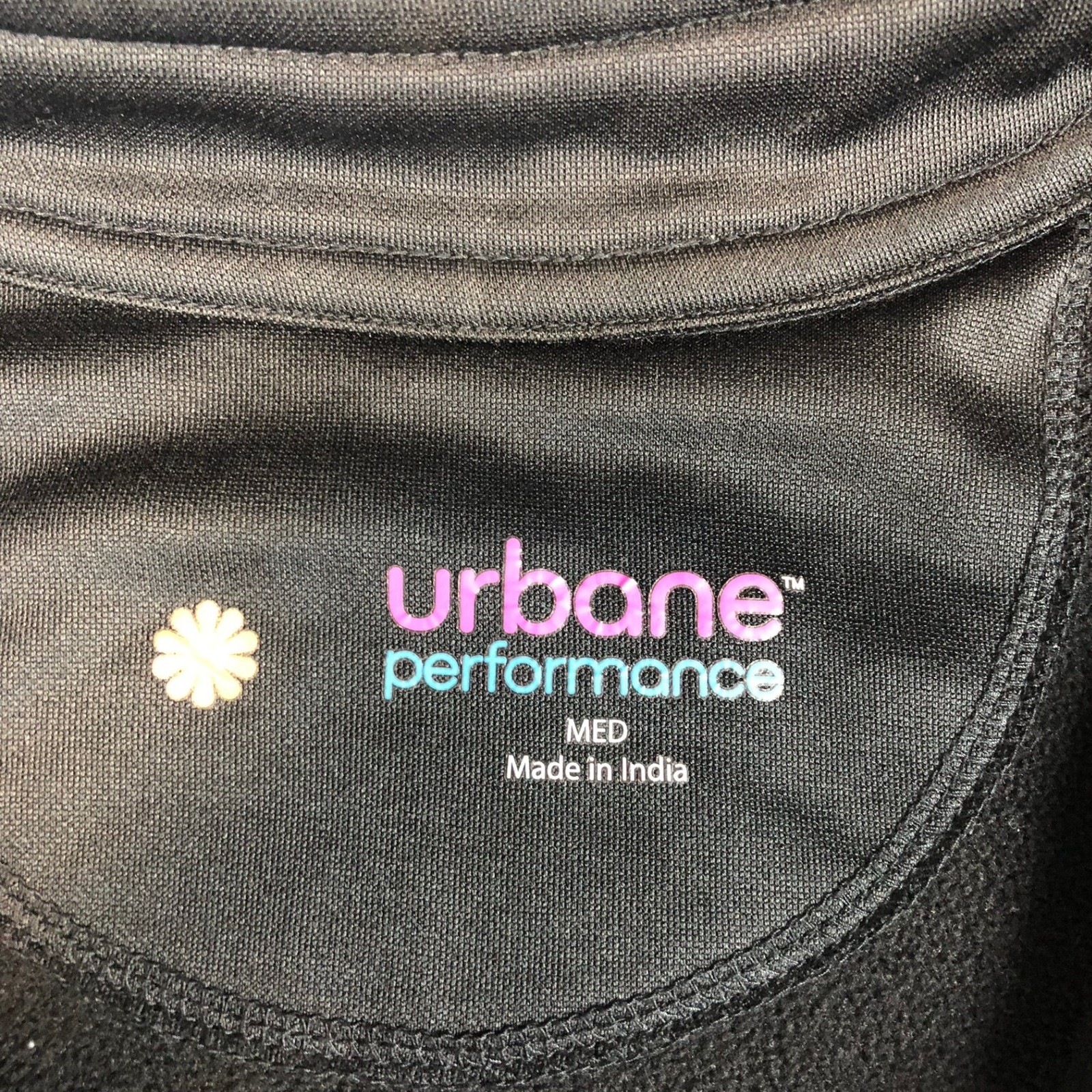 Urbane Performance Black Track Jacket Full Zip Mo… - image 4