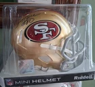 Jerry Rice San Francisco 49ers Autographed Mini Helmet Beckett Authentication