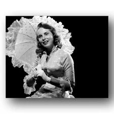 Janet Leigh actress glamorous smiling black & white beautiful 8x10 Photo