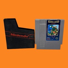 Commando POLISHED PINS NES Nintendo Cart & OEM Sleeve Only VG refurb + 1yr war