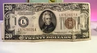 1934 A $20 Twenty Dollar Hawaii Federal reserve note L San Francisco, CA
