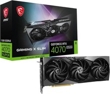 MSI Gaming GeForce RTX 4070 SUPER 12GB GDDR6X PCI Express 4.0 ATX Graphics Card