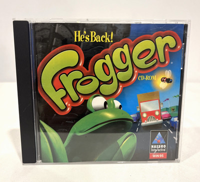 FROGGER HE S BACK! PC CD-ROM WINDOWS 95 COMPLETE 1997 HASBRO INTERACTIVE KONAMI
