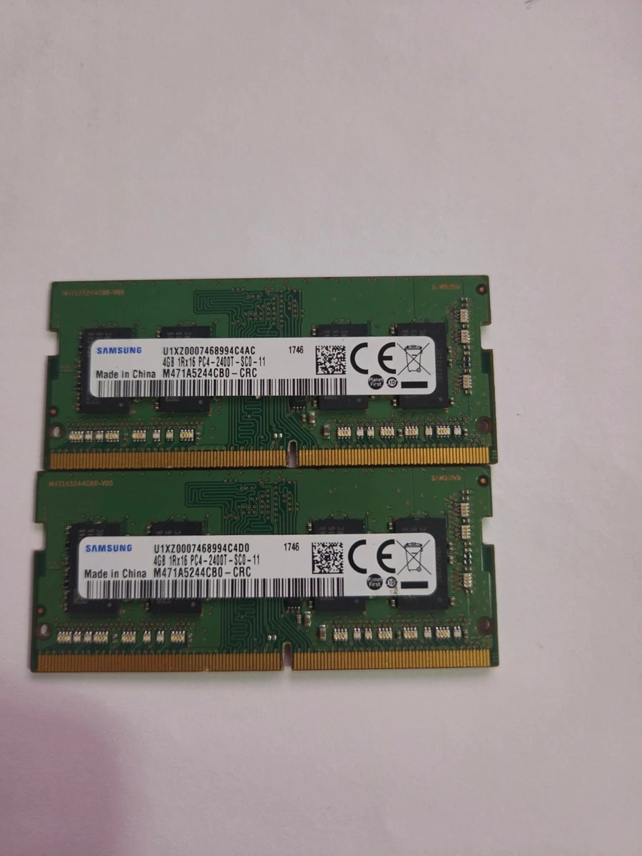 Samsung DDR4 SDRAM 4 GB Capacity per Module Memory (RAM) for sale
