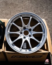 Volk Ce28n Plus 17x10 44 5x114.3 Diamond Silver Honda S2000 S2k Ap1 Ap2