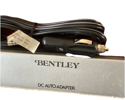 Vintage Bentley DC Auto Adapter-New In Box