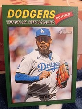 Topps Heritage 2026 Teoscar Hernández #93 Los Angeles Dodgers Baseball Card