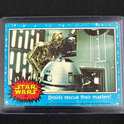 1977 Topps Star Wars Trading Cards Blue Series 1 You Pick - Complete Your Set - Picture 64 of 101