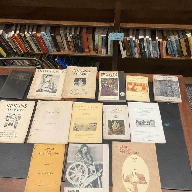 Lot 16Early 1900s US Dept of the interior office of Indian affairs, Navajo Yrbks