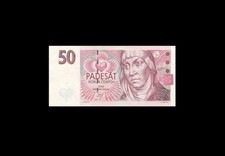 1997 CZECH REPUBLIC 50 KORUN CZECHOSLOVAKIA  D  (( aUNC ))