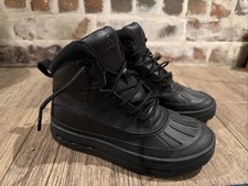 Nike ACG Woodside 2 High GS Triple Black Boots Size 5Y 524872-004