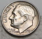 1975 - Dime - Roosevelt - Low Mintage, No Mint Mark   NO RESERVE  DA03