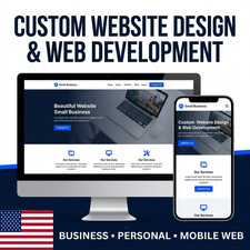 Custom Professional Website Design | Web Development for Businesses | Mobile Web